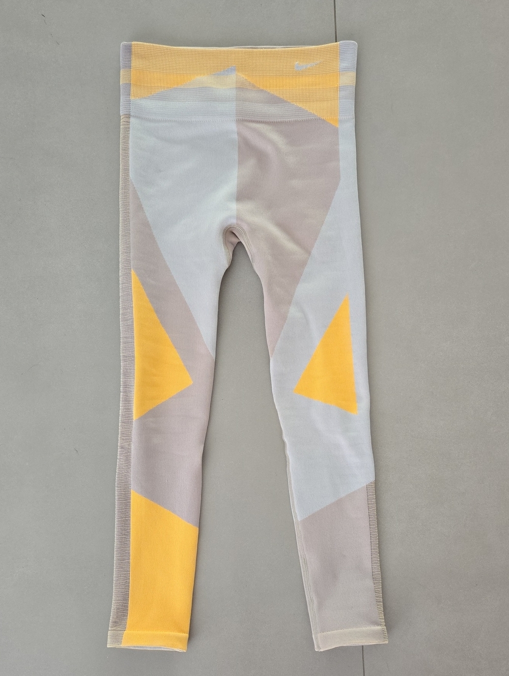 New Nike Sculpt Icon Clash Seamless 7/8 Leggings Size S